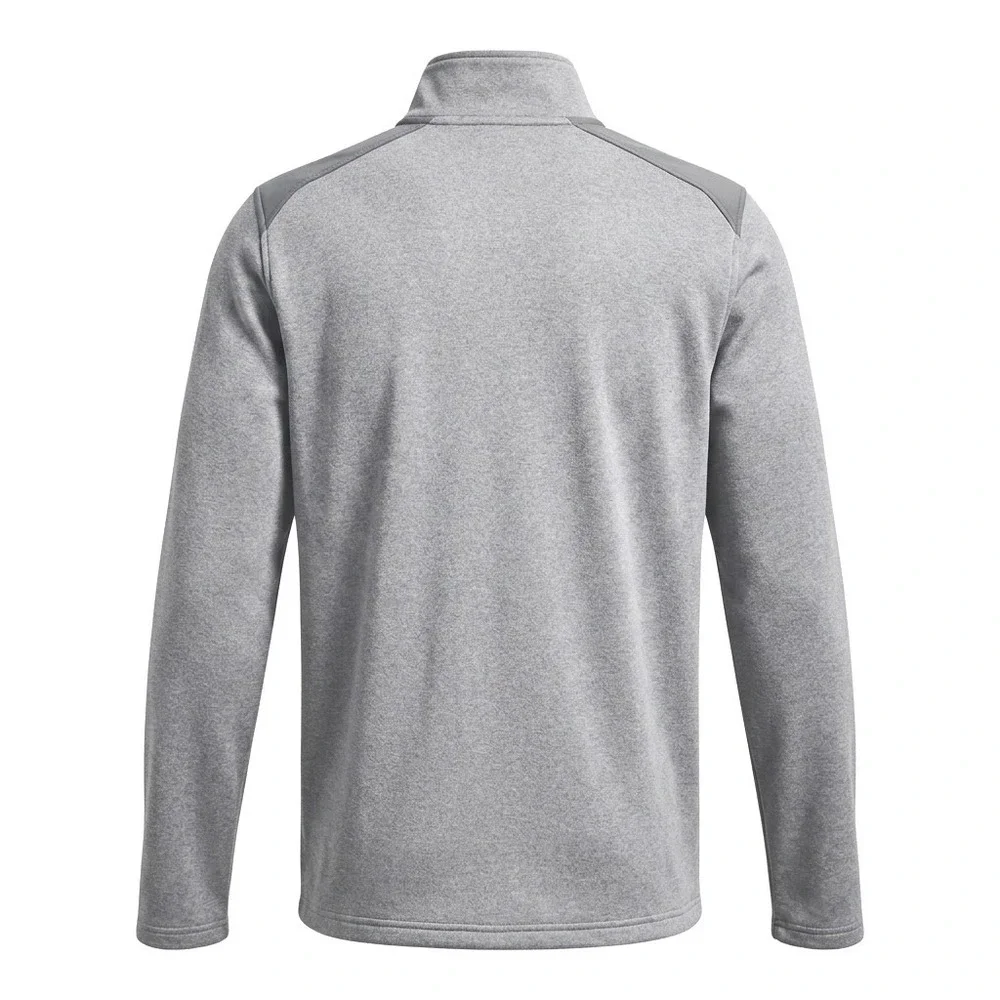Under Armour ColdGear Mens XXL 2XL Gray 1/4 Zip Pullover Loose Fit Jacket - Picture 6 of 8